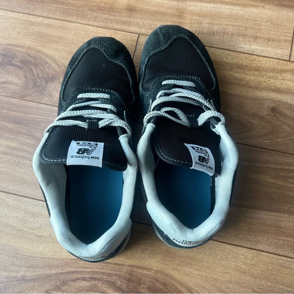 New Balance 574 Sneakers | Black, Grey & White - Picture 12 of 13
